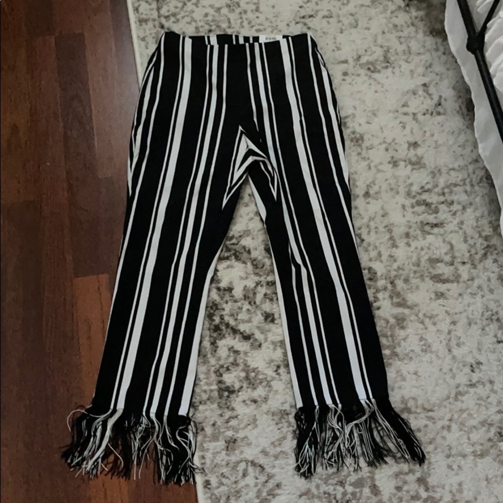 INC international concepts fringe strip pants